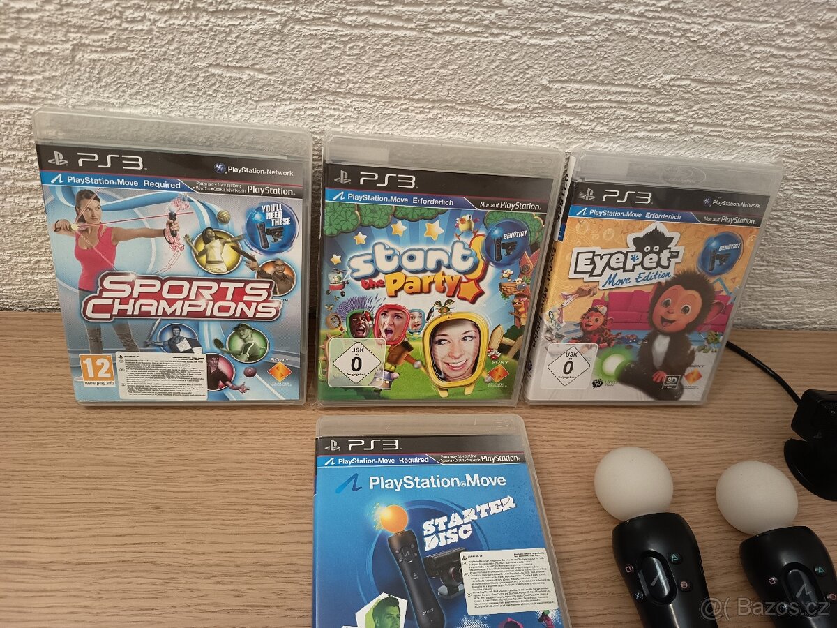 Pohybový set (PS Move) pro Ps3 - Top stav - 3