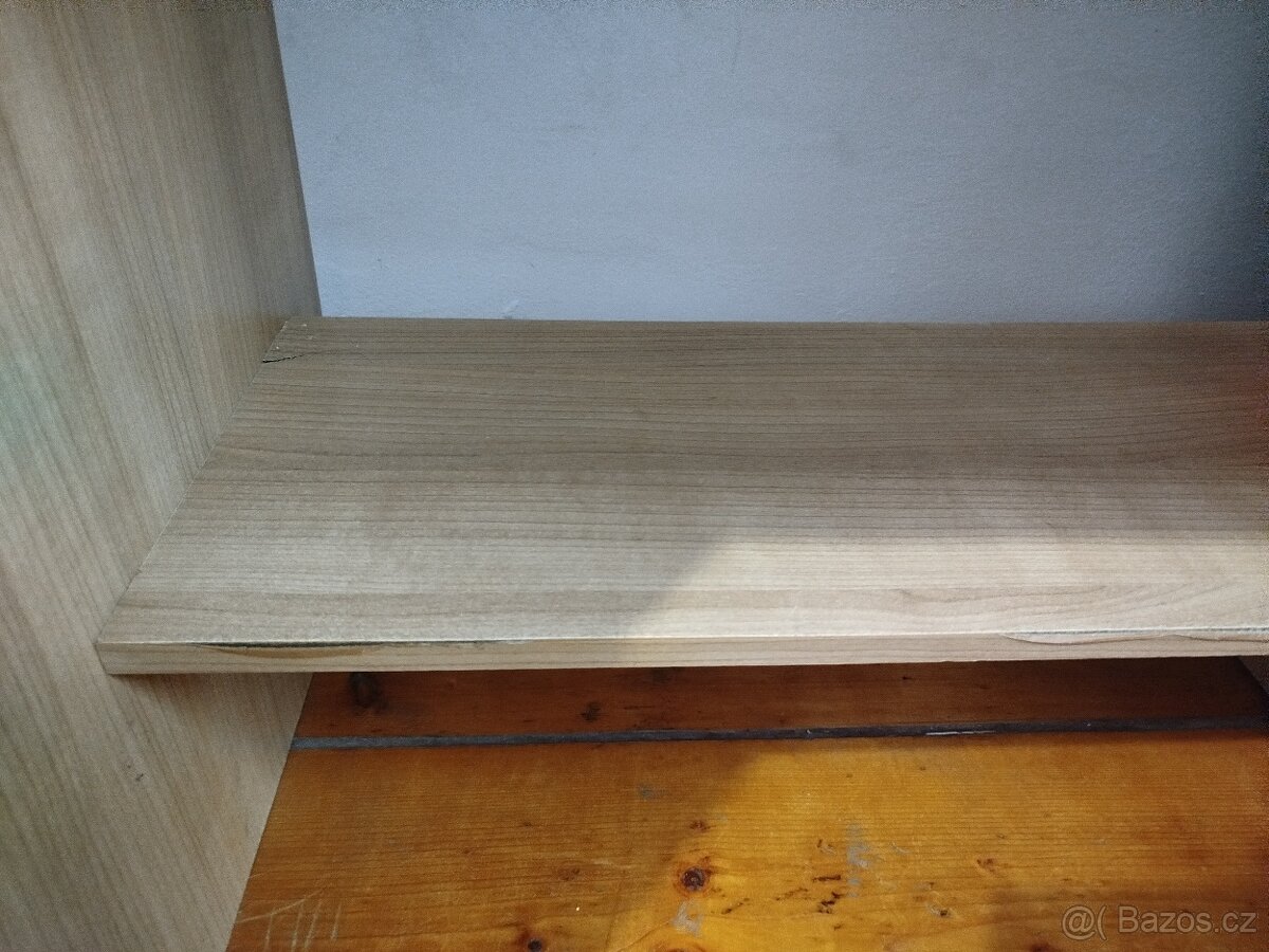 Psací stůl, komoda, dva stolky- regály - 3