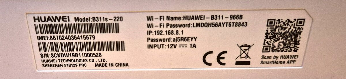 ⭐ LTE WiFi modem / router HUAVEI B311s-220 ⭐ - 3