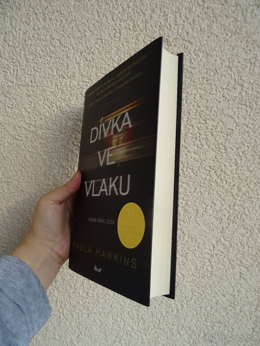 Kniha Dívka ve vlaku - Paula Hawkins, první vyd. - 3