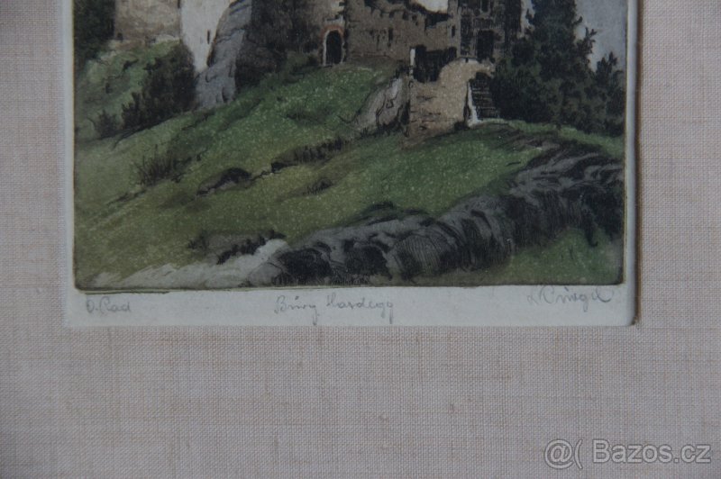 Obraz Znojmo okolí Hrad Hardegg - 3