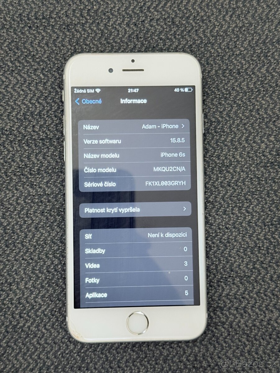 iPhone 6S 128 Gb stříbrný - 3