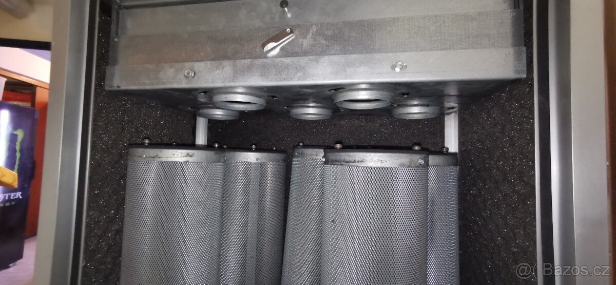 Systém čištění vzduchu uhlíková fltrace nerezová digestoř - 3
