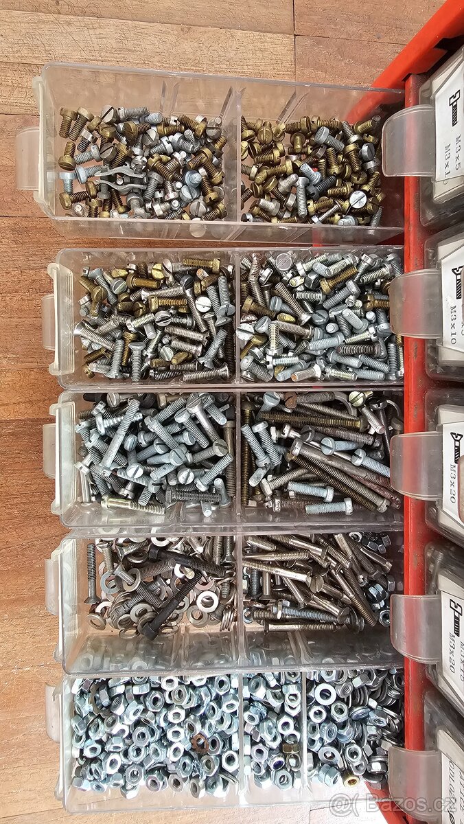 Skříňka Mars 30 šuplíků/6x5/ se spojovacím materiálem 11,3kg - 3