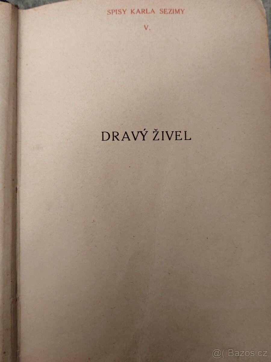 Karel Sezima – Dravý živel I. - 3