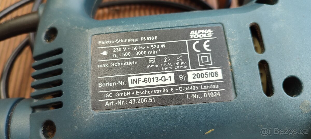 Přímočará pila, funkční - 3