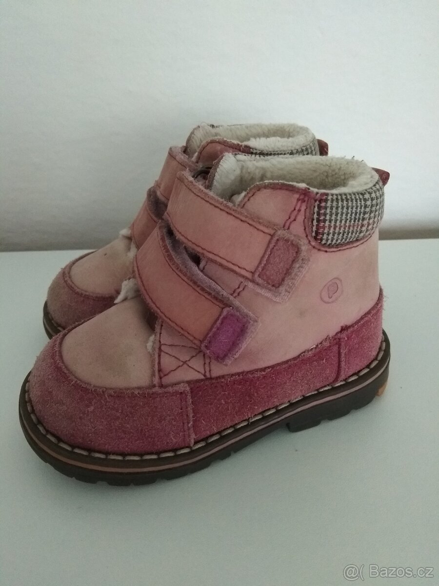 Zimní botičky s kožíškem vel 21. - 3