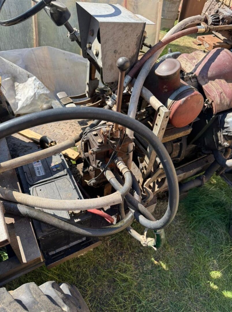 Domácí traktor vlastní výroby - 3