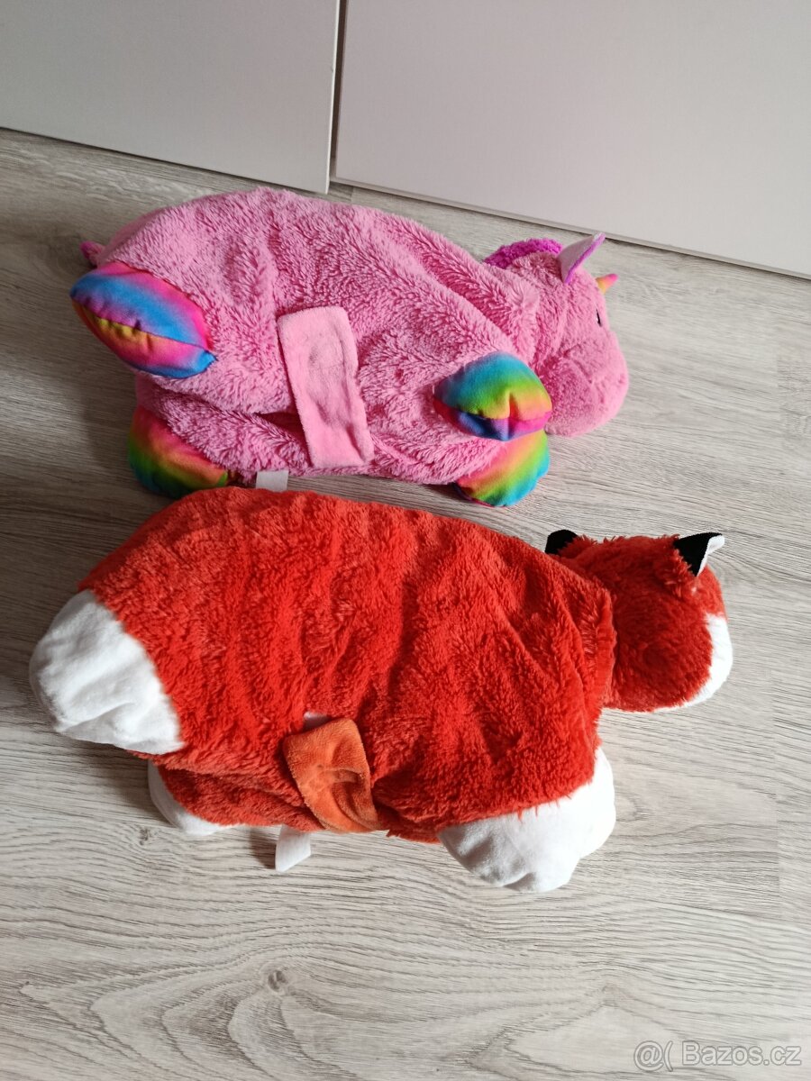Dva polštáře ve tvaru zvířátek - 3