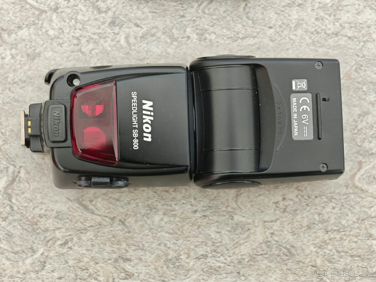 Nikon Speedlight SB-800 + přídavný adatér SD-800 - 3