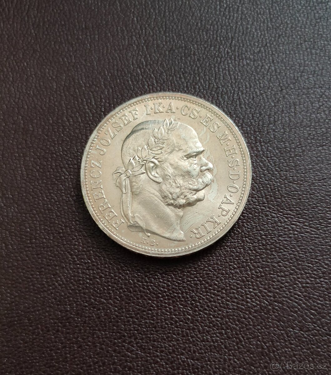 5 koruna 1908 KB FJ I. - 3
