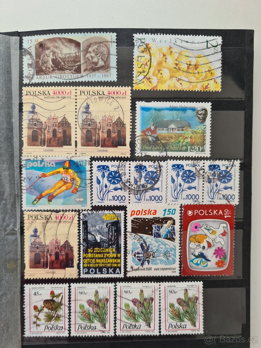 Velká sbírka známek Polska - 3
