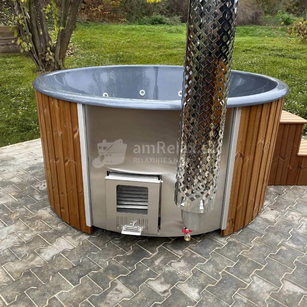Koupací sud s hydromasážním a aeromasážním systémem - 3