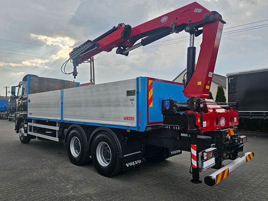 Volvo FH 420 6x4 - valník s hydraulickou rukou - 3