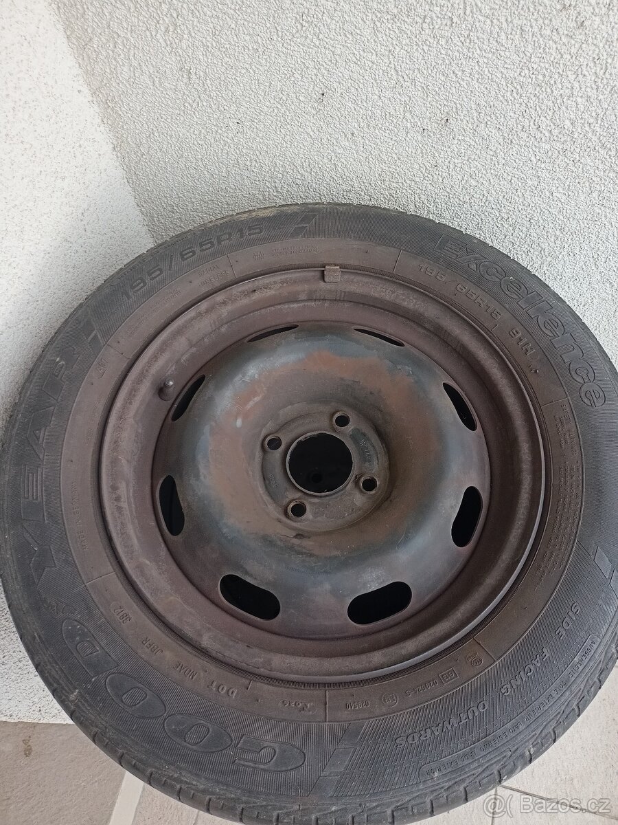 Prodám disky 6J x 15 ET 23, Peugeot 307 - 3