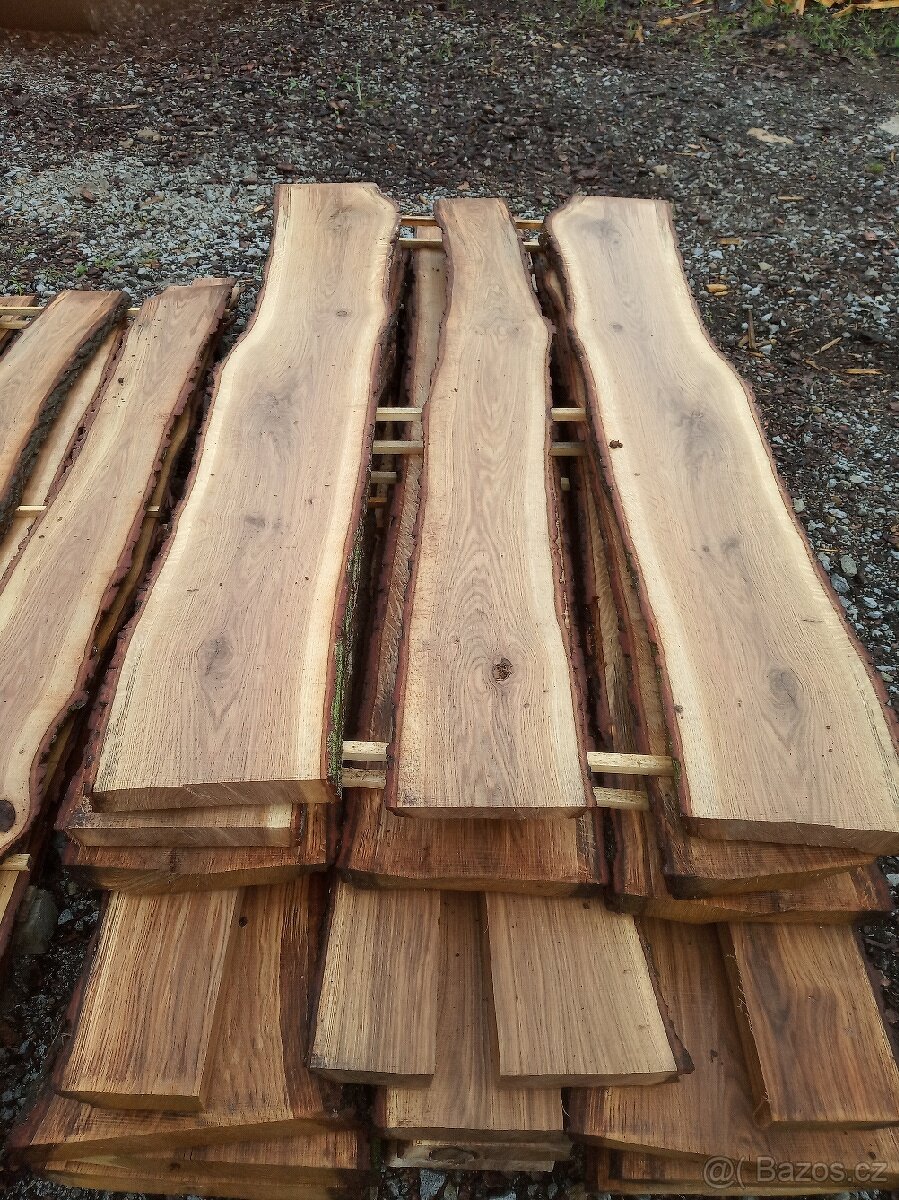 Dubové a ořechové fošny prkna - 3