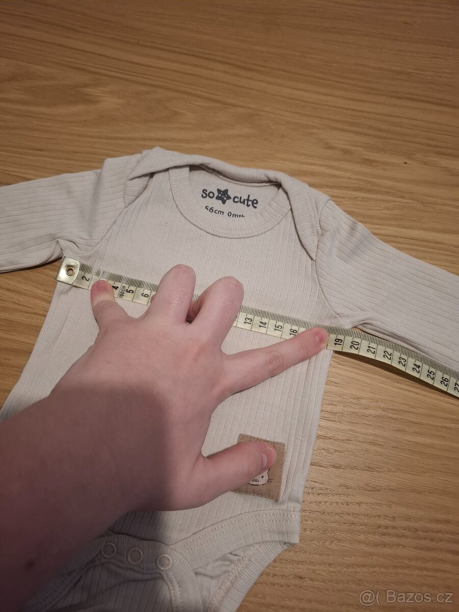 Pepco 3PACK neutrální body 56 - 3