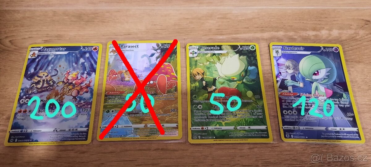 Pokémon karty hity + EX - 3