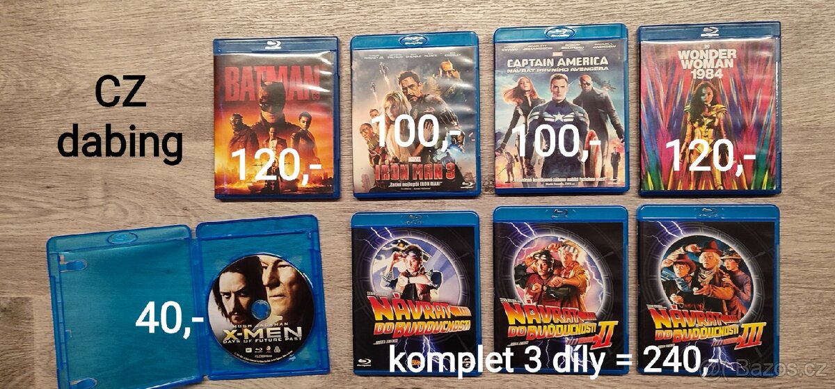 BLURAY a DVD filmy - 3