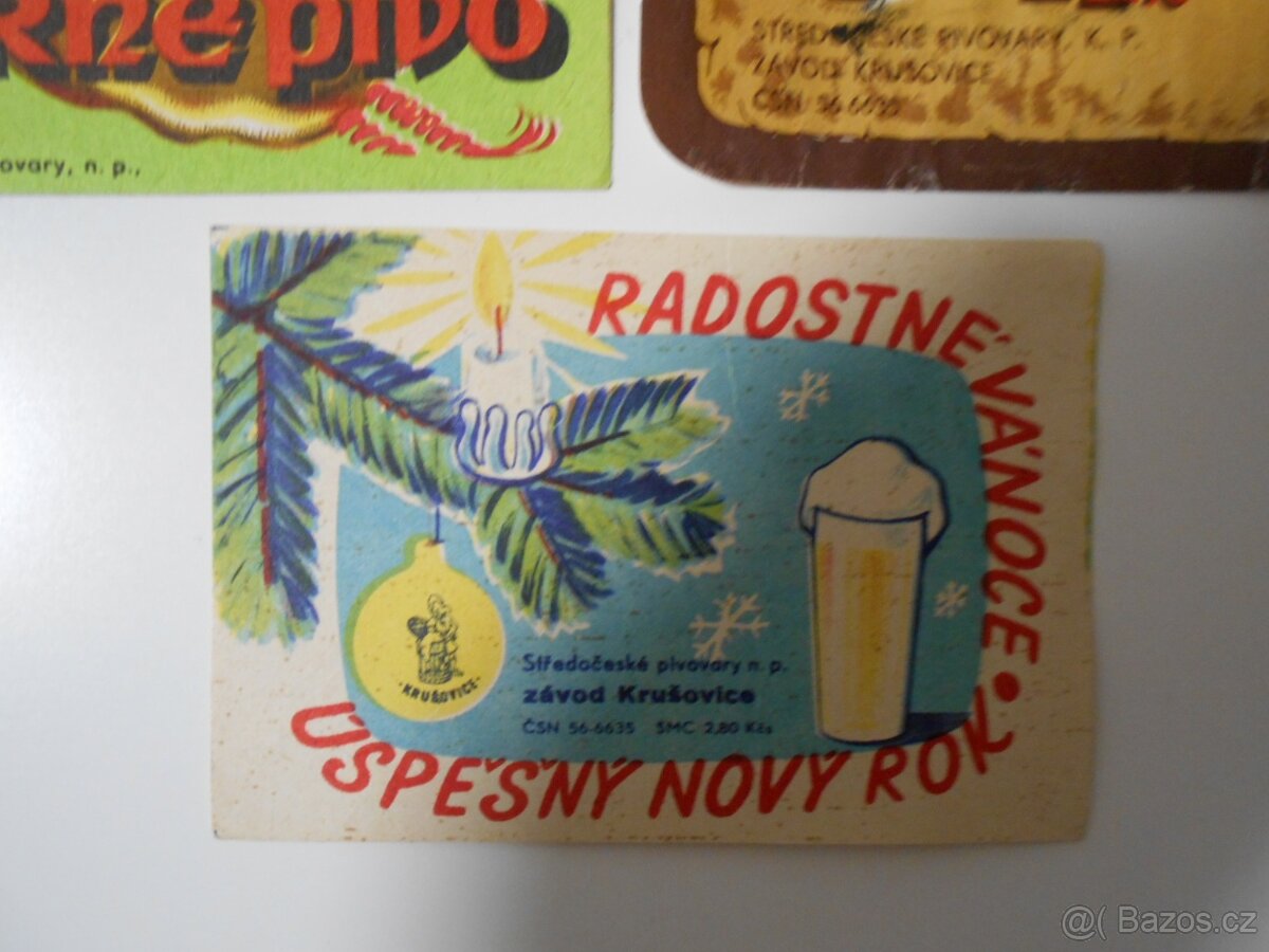 PIVNÍ ETIKETY RARITNÍ - 3