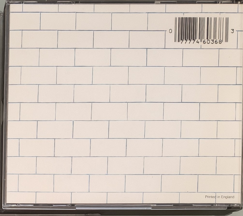 CD Pink Floyd: The Wall (Harvest UK 2xCD) - 3