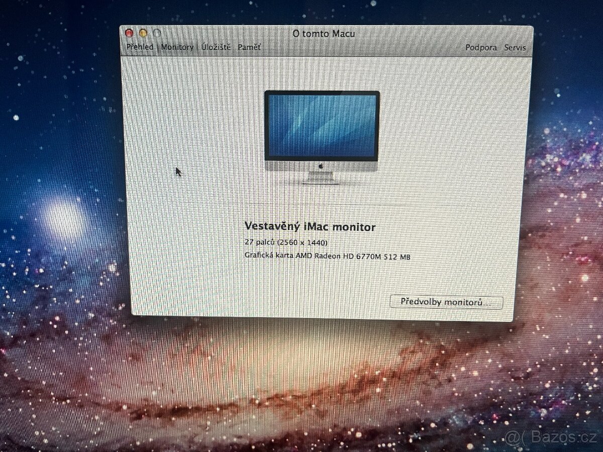 Apple iMac 27" 2K IPS 2560x1440-RAM 12GB-GPU AMD-i5 - 3