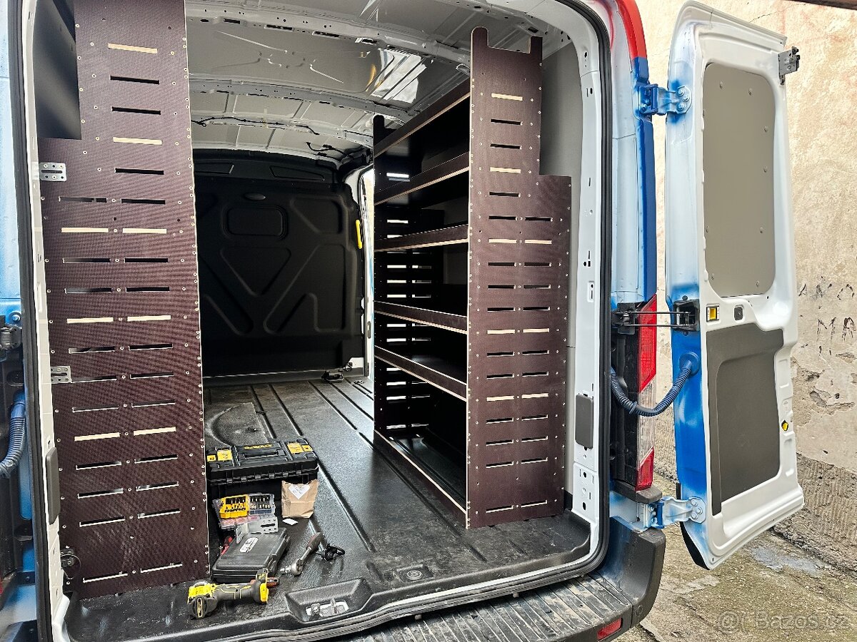 Regály, vestavba do Dodávky transit , crafter,sprinter atd - 3