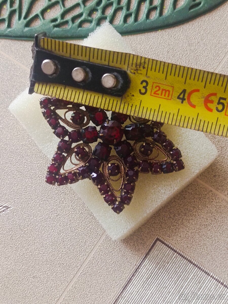 Prodám brož české granáty - 3