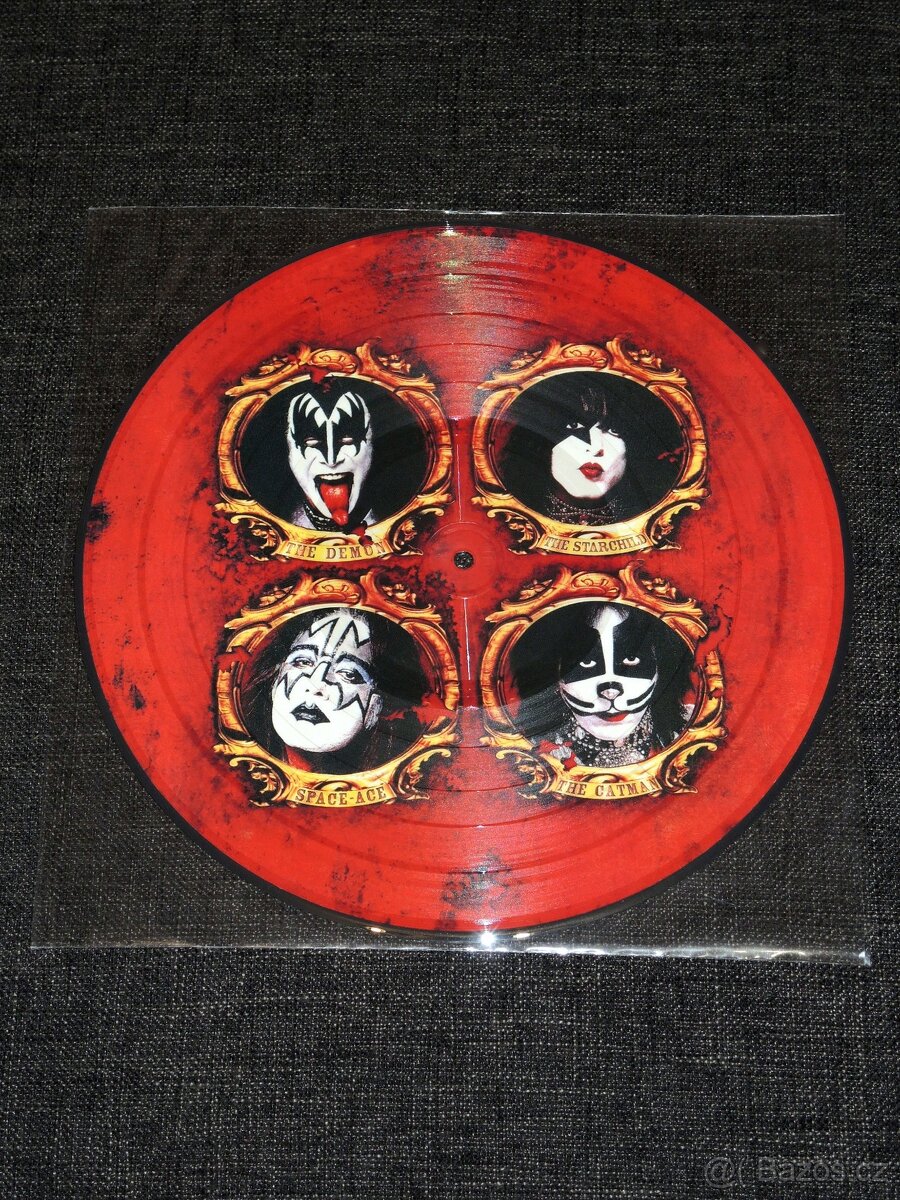 Tři picture vinyly Kiss - DYNASTY / UNMASKED / PSYCHO CIRCUS - 3