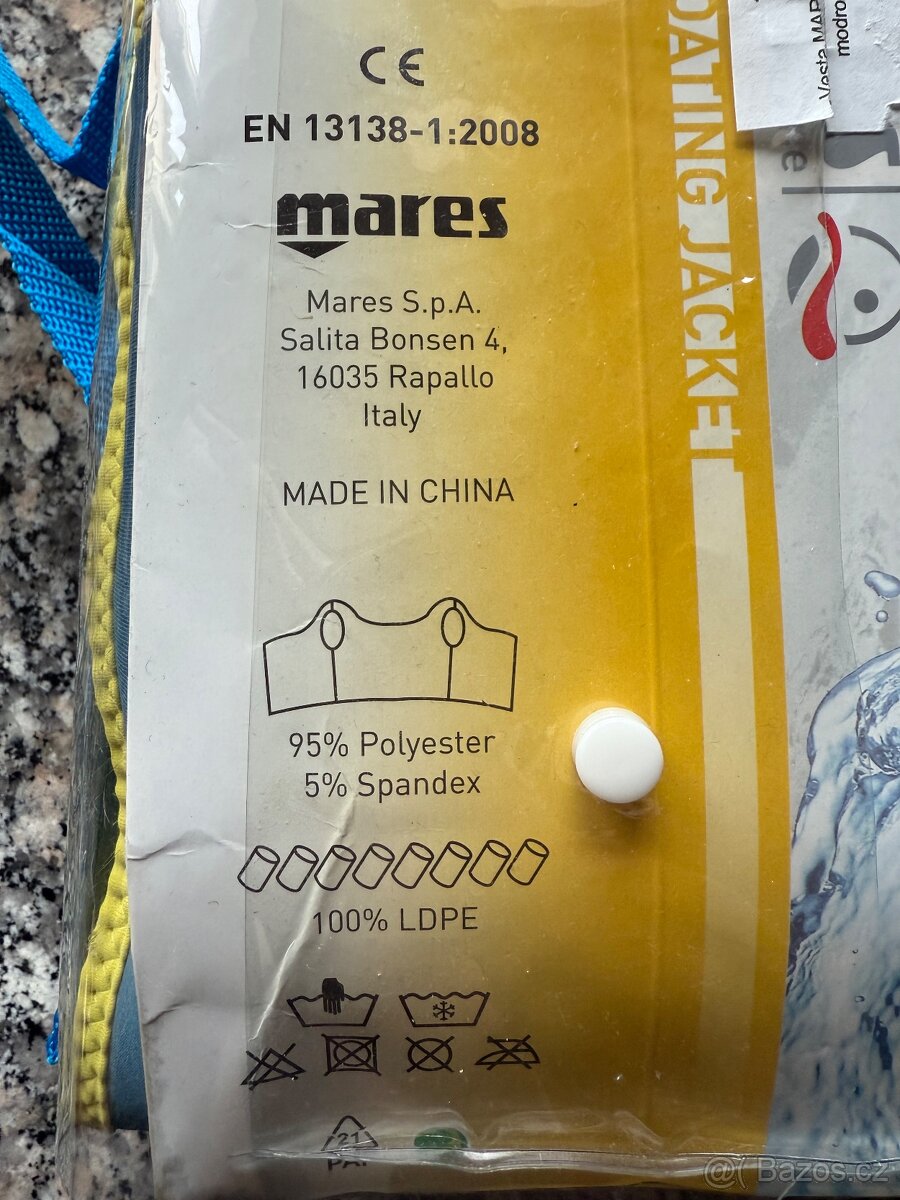 Dětská plovací vesta Mares XXS - 3