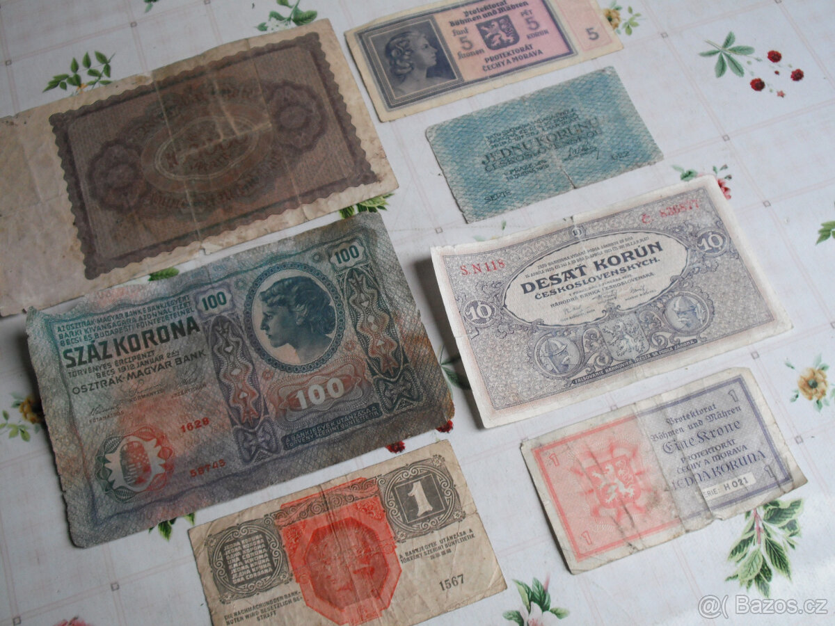 Staré bankovky - 3