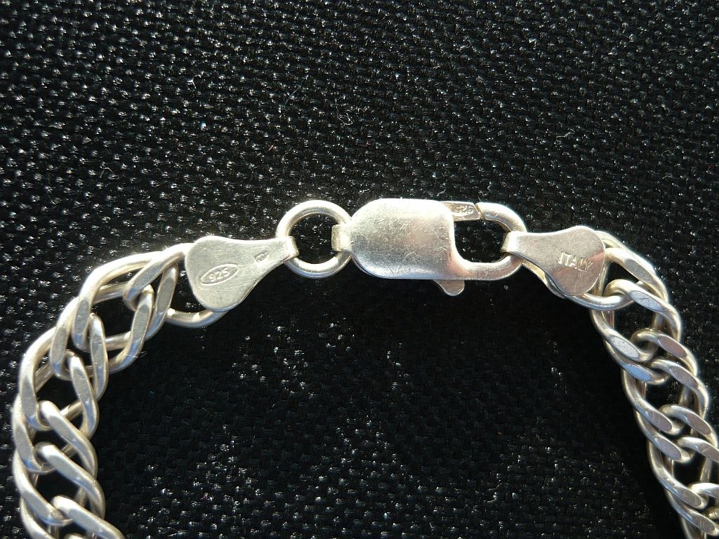 Stříbrný náramek, řetízek, stříbro 925 - 3