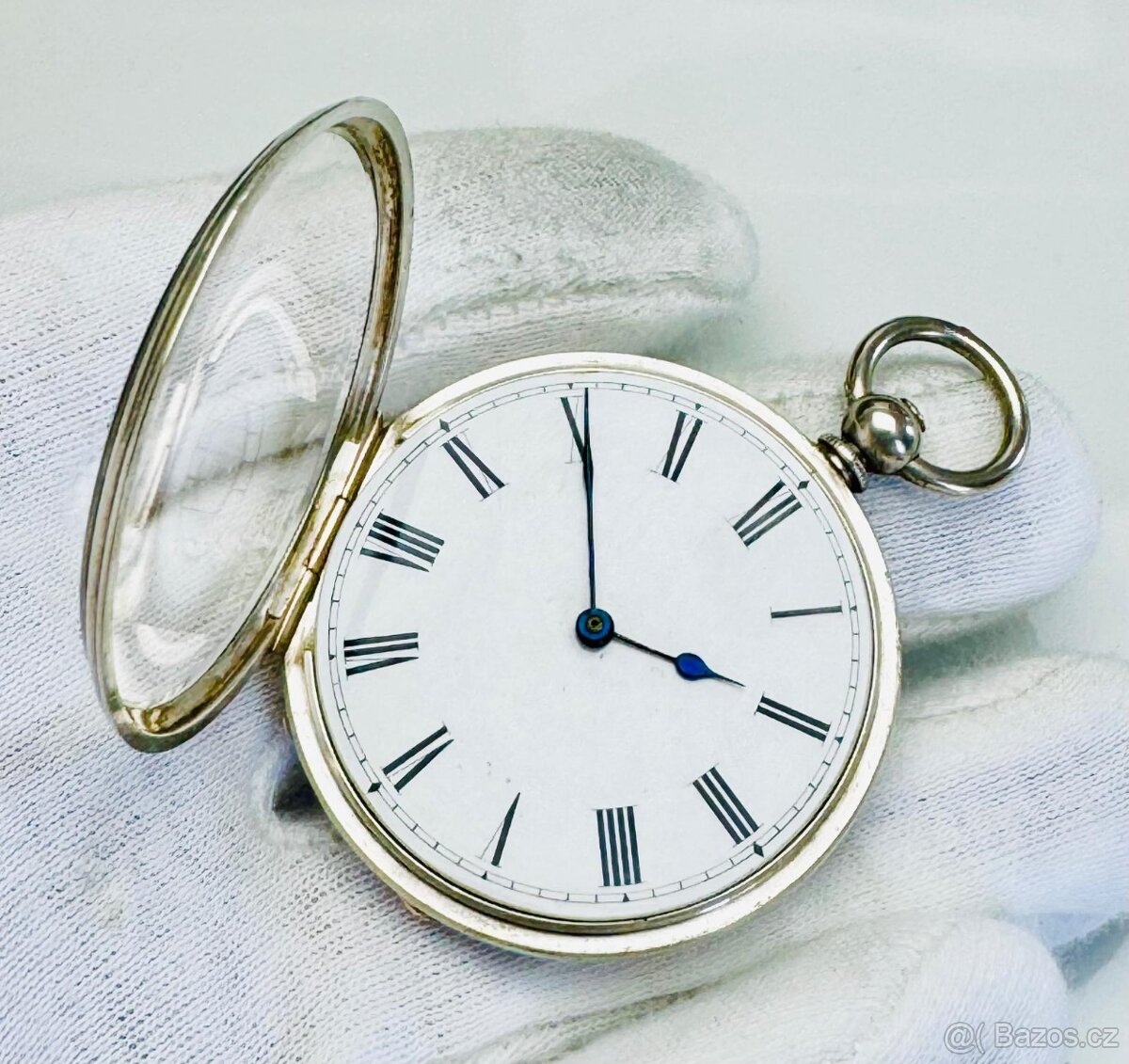 LUXUSNÍ CELO STŘÍBRNÉ KLÍČOVKY BADOLLET & CIE. GENEVE - 3