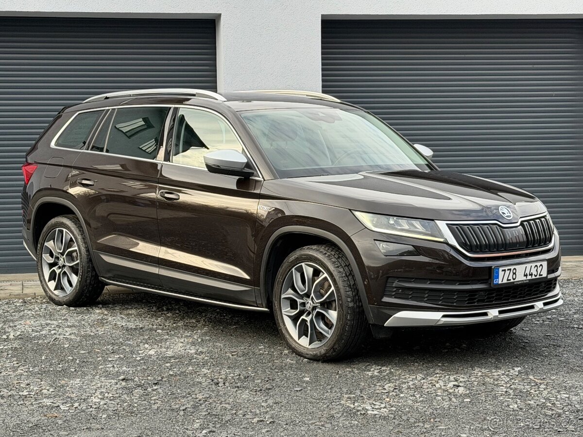 ŠKODA KODIAQ SCOUT 4x4 2.0TDI 140KW WEBASTO TAŽNÉ - 3