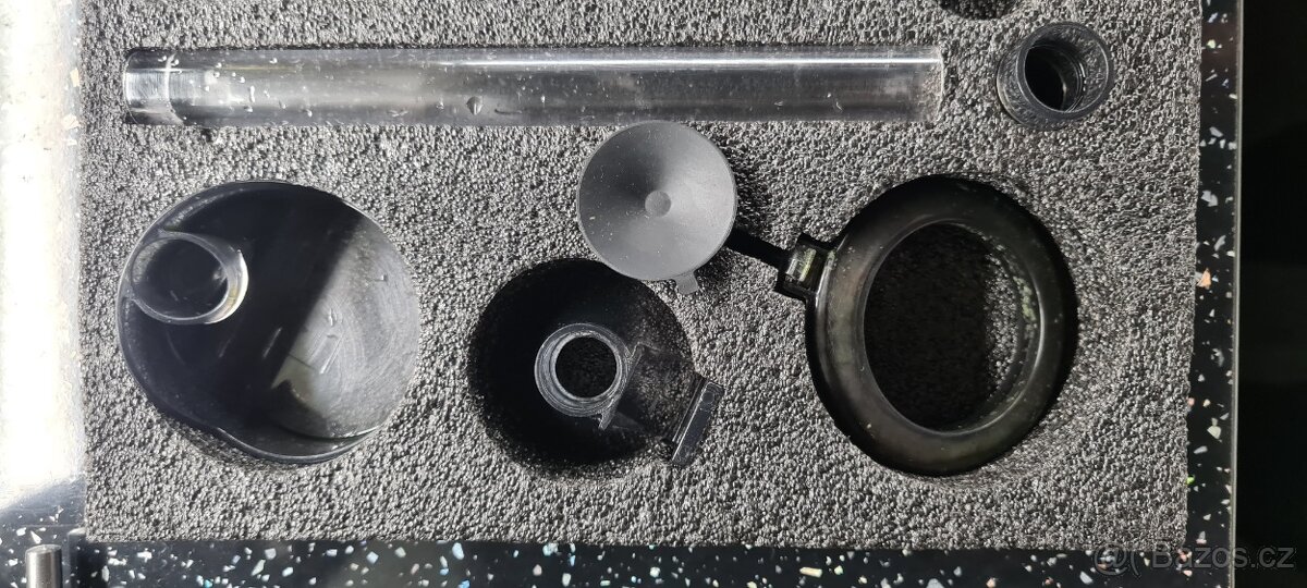 Akrylový set krmítek pro krevety a ryby - 3