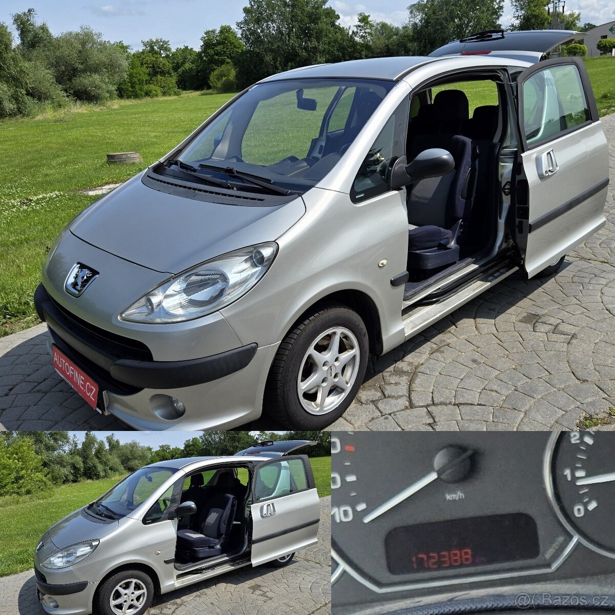 PEUGEOT 1007 1,4 16v ELEKTRICKÝ DOVĚR DVEŘÍ NA DÁLKOVÉ, ALU - 3