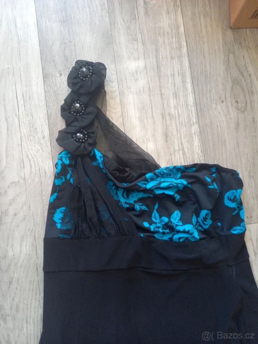 šaty na jedno rameno vel. M - 3