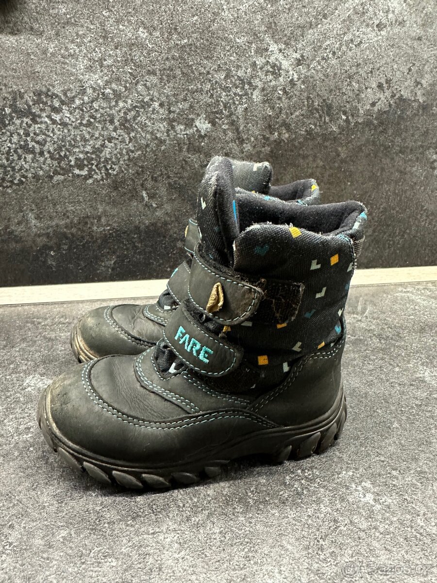 Dětské kvalitní zimní boty fare 26 - 3