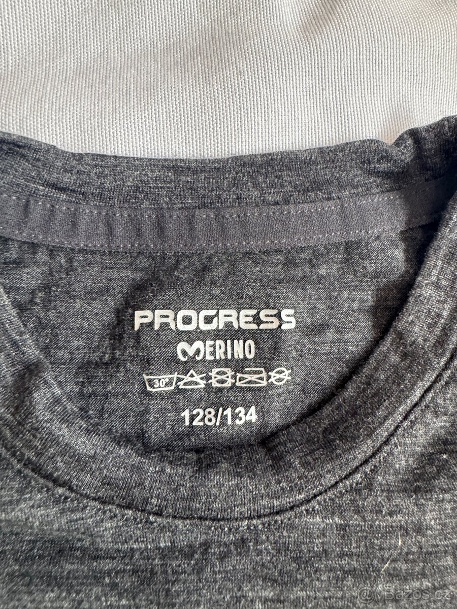 Progress magaro Grizzly merino tričko 128/134 - 3