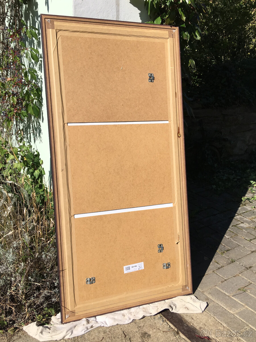 Velké zrcadlo v rámu, 139 x 68 cm - 3