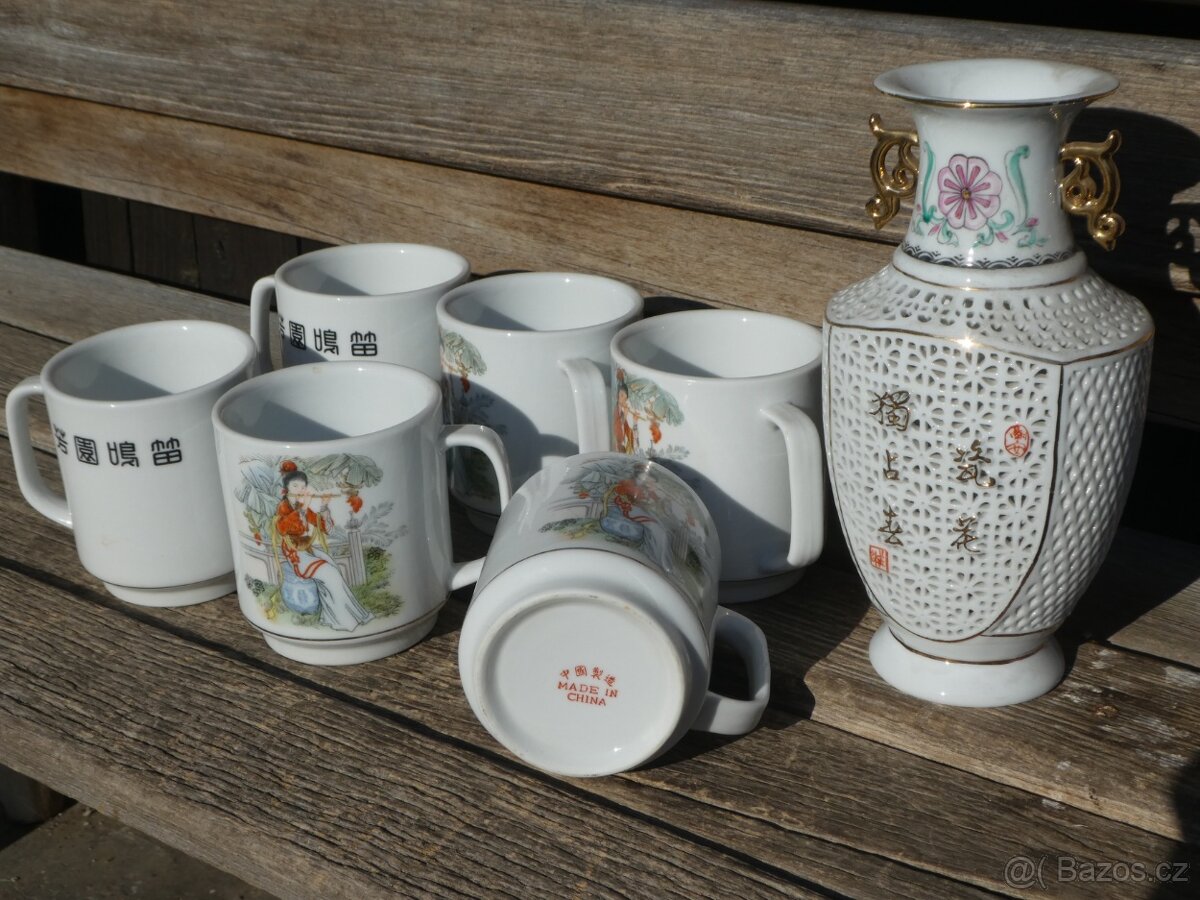 Sada nových čínských hrníčků - 3