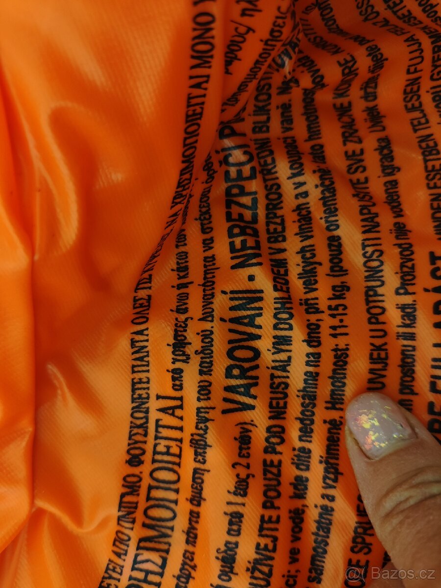 Dětský kruh Intex s křížem na nozicky - 3