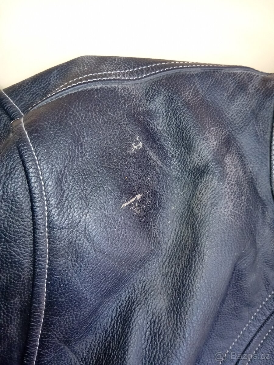 KOŽENÉ KALHOTY A BUNDA PSI - HOVĚZÍ KŮŽE - DÁMSKÉ - 3