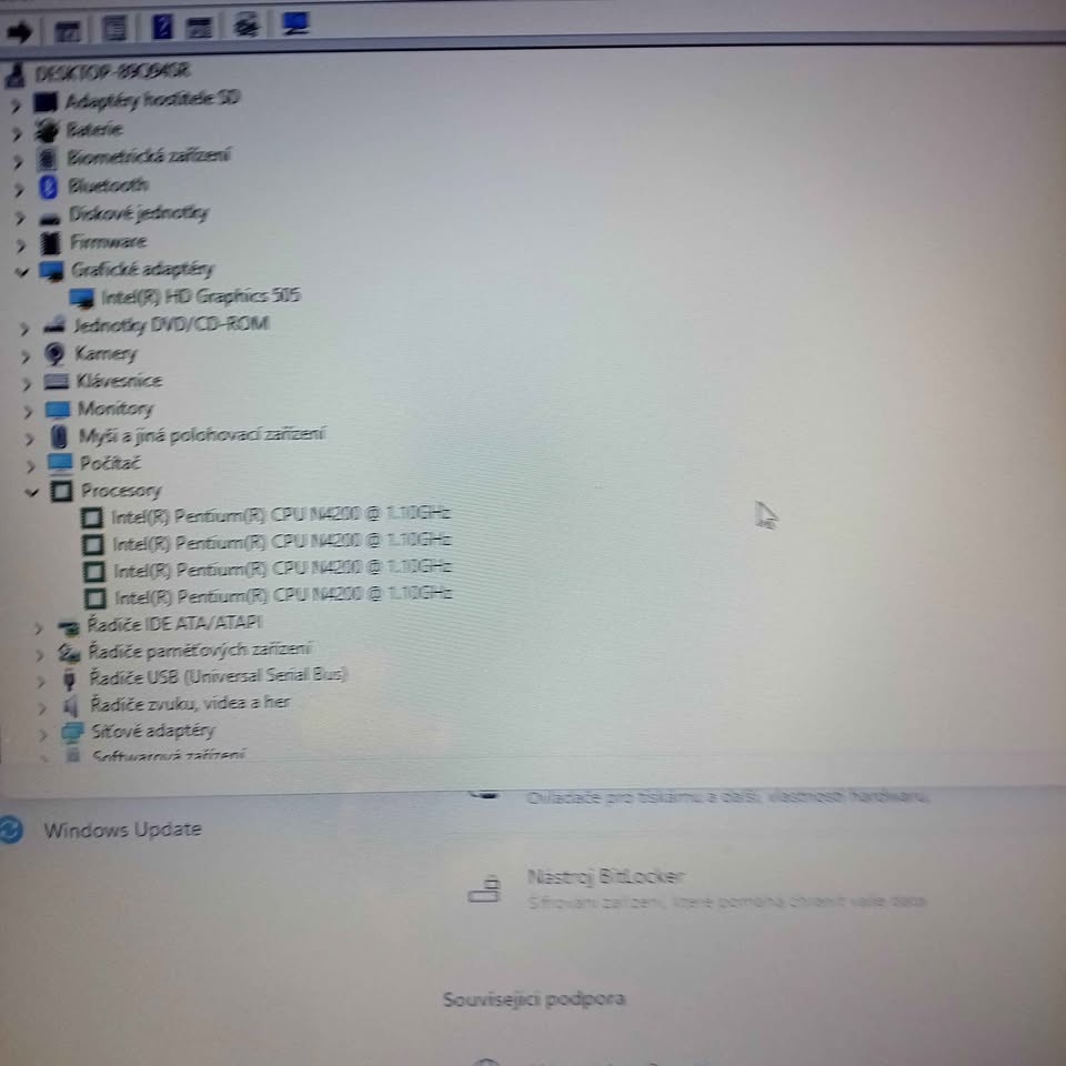Acer 17'3 velký HDD 500GB Rám 8GB 4jadro Baterie OK - 3