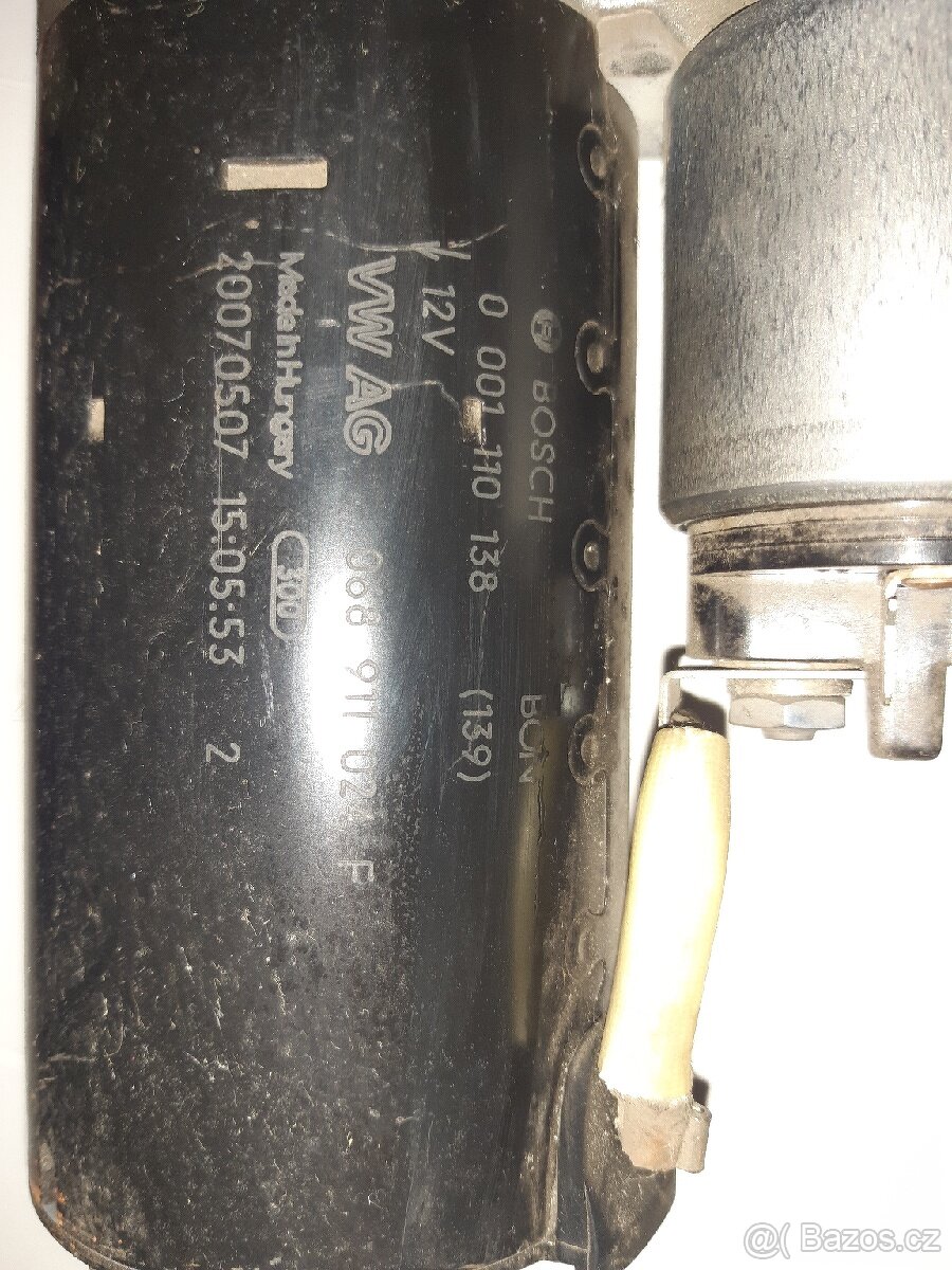 Nový startér 12V Škoda, Volkswagen,Audi,Seat - 3