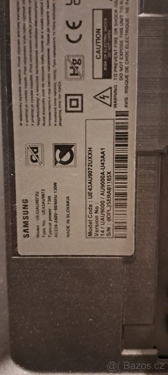 Samsung chytrá TV 43" - 3