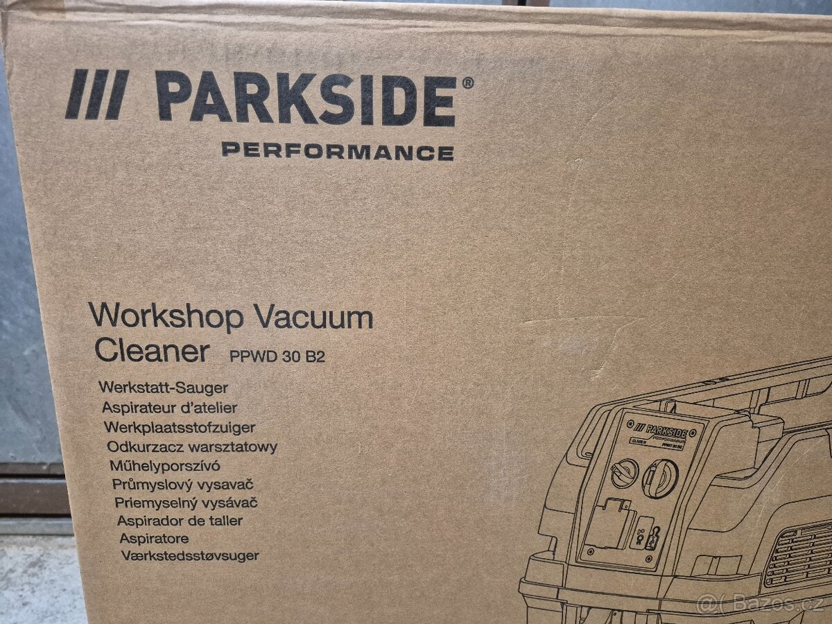 NOVÝ Průmyslový vysavač - Parkside Performance PPWD 30 B2 - 3