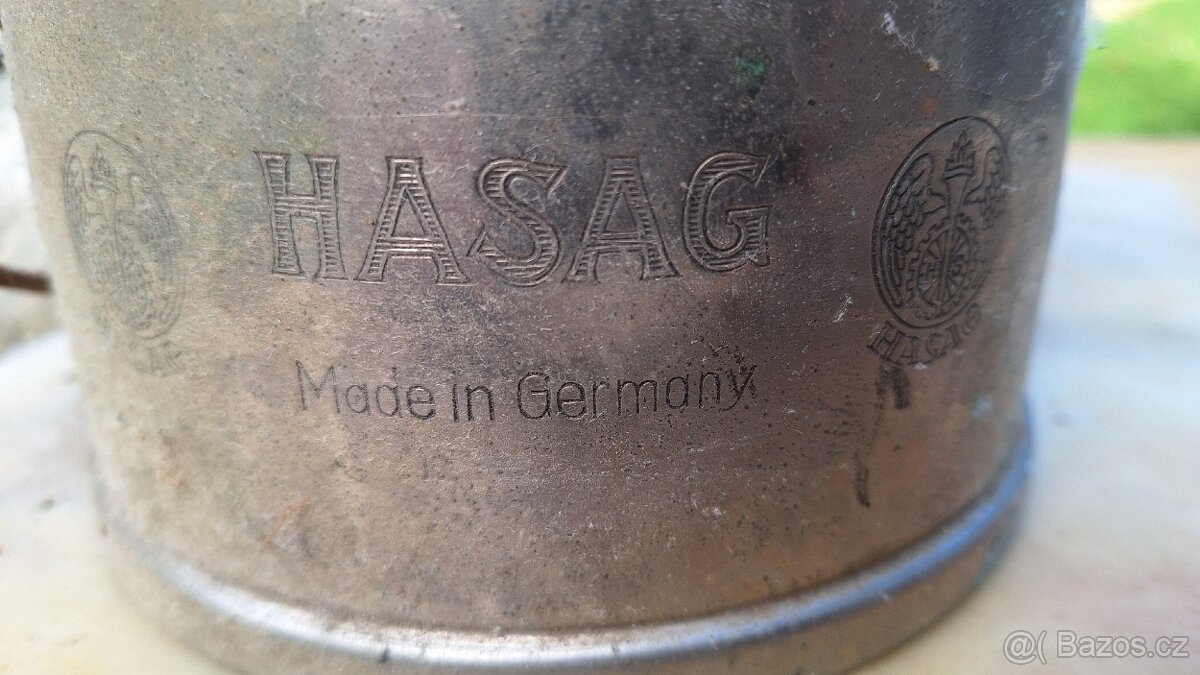 Petrolejová lampa HASAG - 3