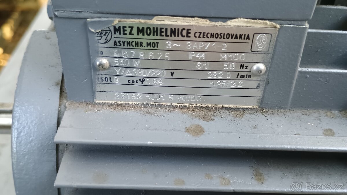 Elektromotory 3f 550W - 3