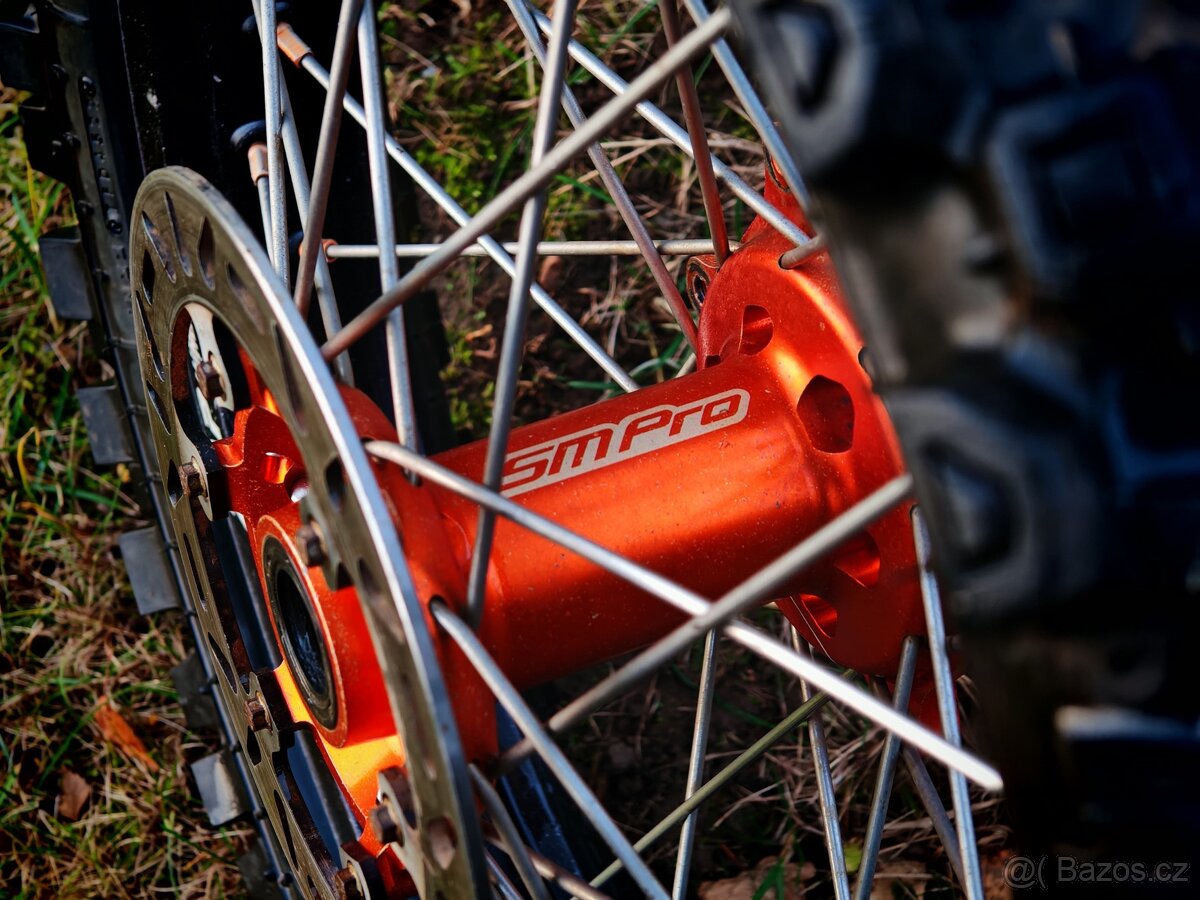 SM PRO kola 21/19 na KTM sxf 250